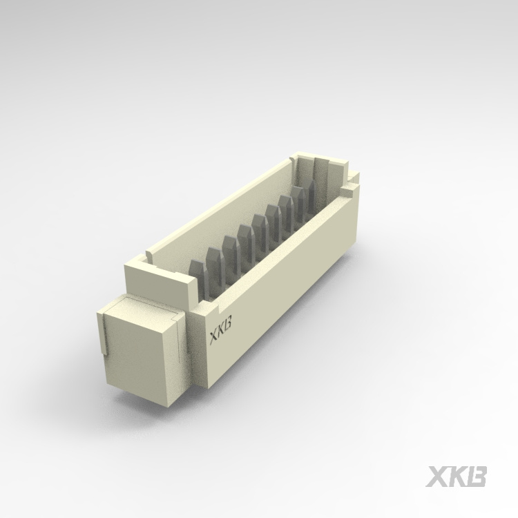XKB CONNECTIVITY/中国星坤 矩形连接器 - 针座 - 公插针 X9821WRS-10-9TSN