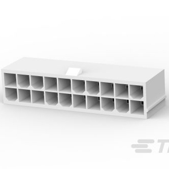 TE CONNECTIVITY 矩形连接器 - 外壳 2-1586491-0