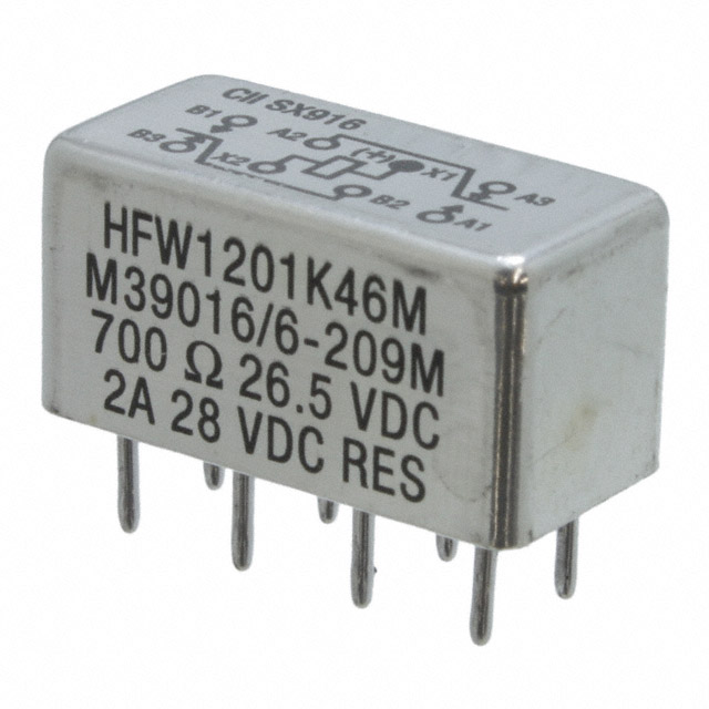 TE CONNECTIVITY 信号继电器 HFW1201K46M