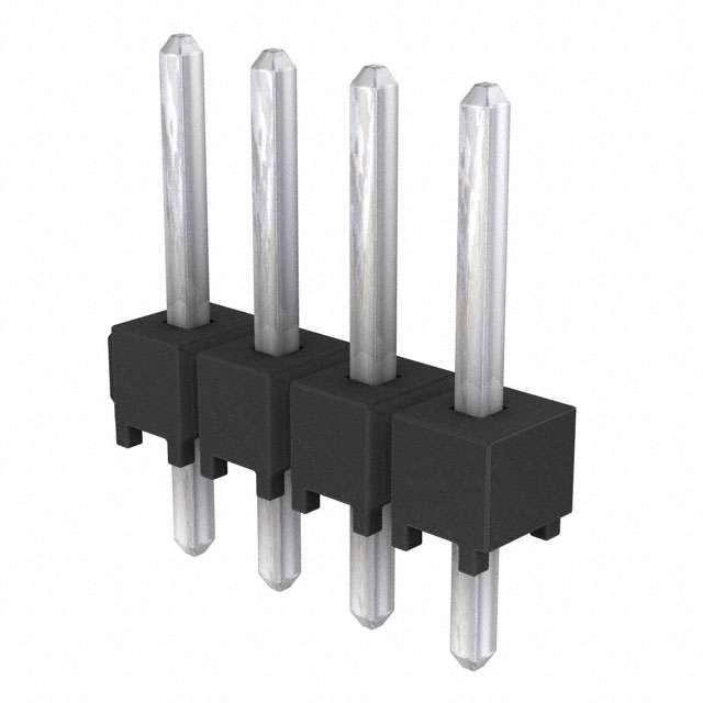 SAMTEC 矩形连接器 - 针座 - 公插针 TSW-104-23-T-S