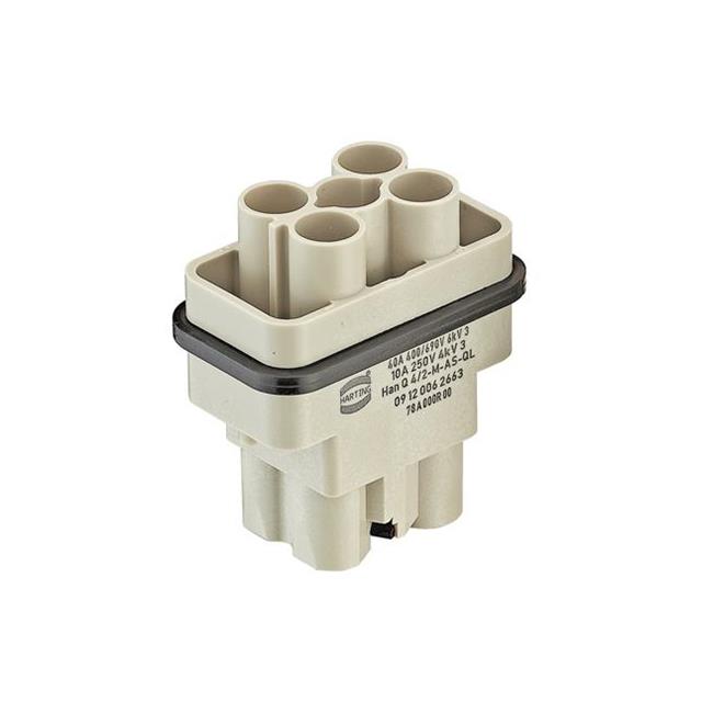 HARTING 重载连接器 - 插件/模块 09120062666