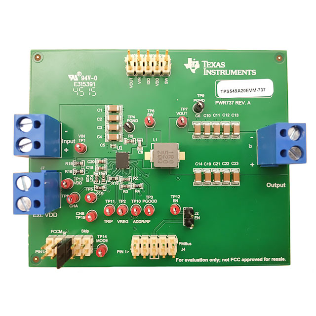 TEXAS INSTRUMENTS DC-DC稳压器 TPS549A20EVM-737