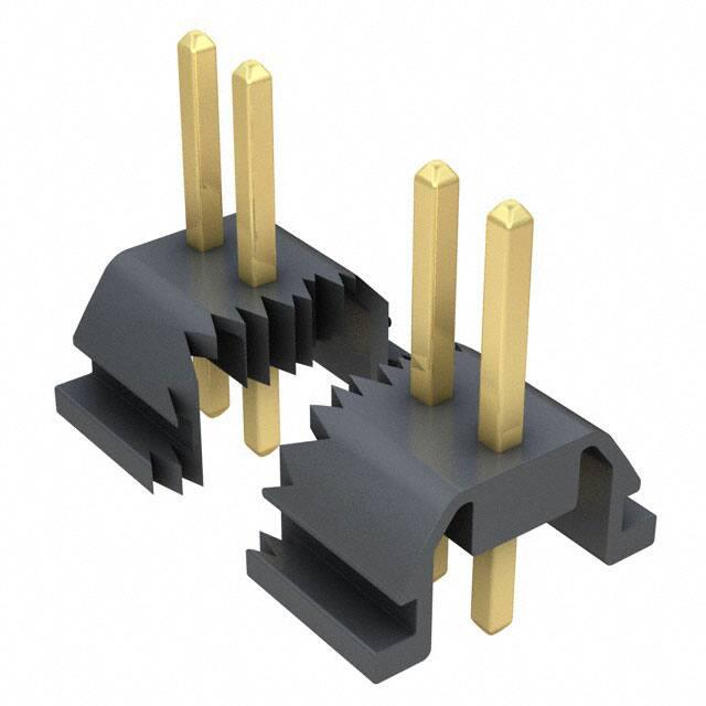 MOLEX 矩形连接器 - 针座 - 公插针 0009781051