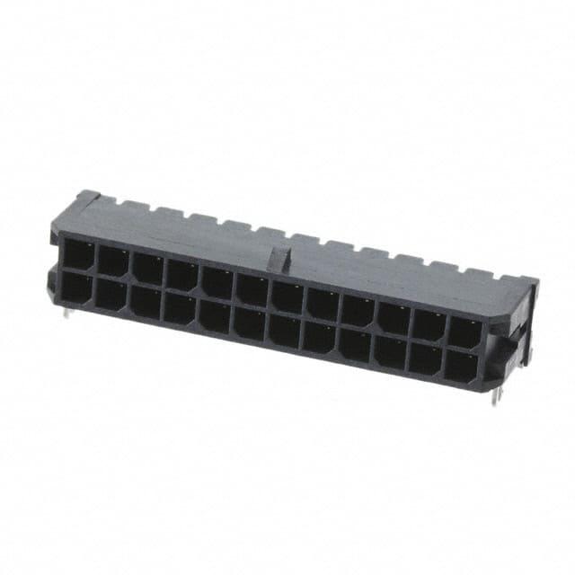 MOLEX 矩形连接器 - 针座 - 公插针 430452406