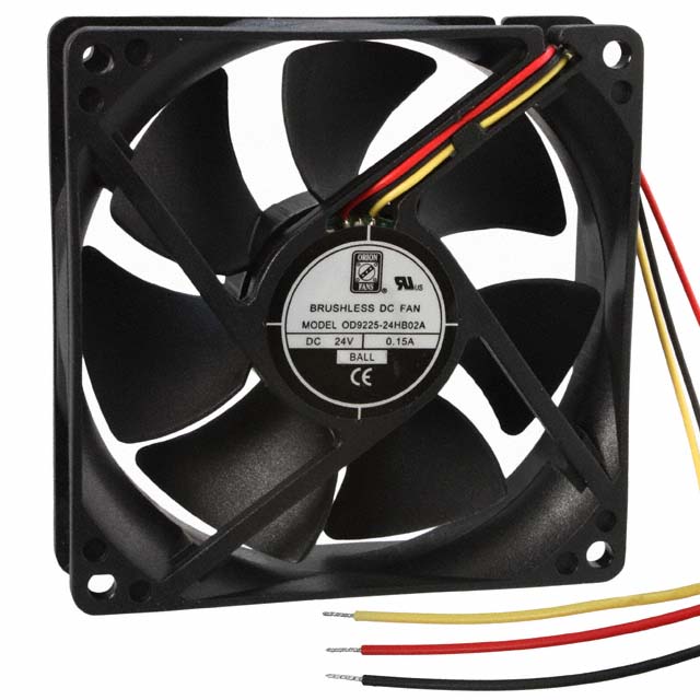 ORION FANS 风扇和热管理 OD9225-24HB02A
