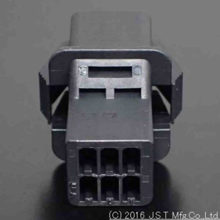 JST 矩形连接器 - 外壳 J21DPM-06V-KY