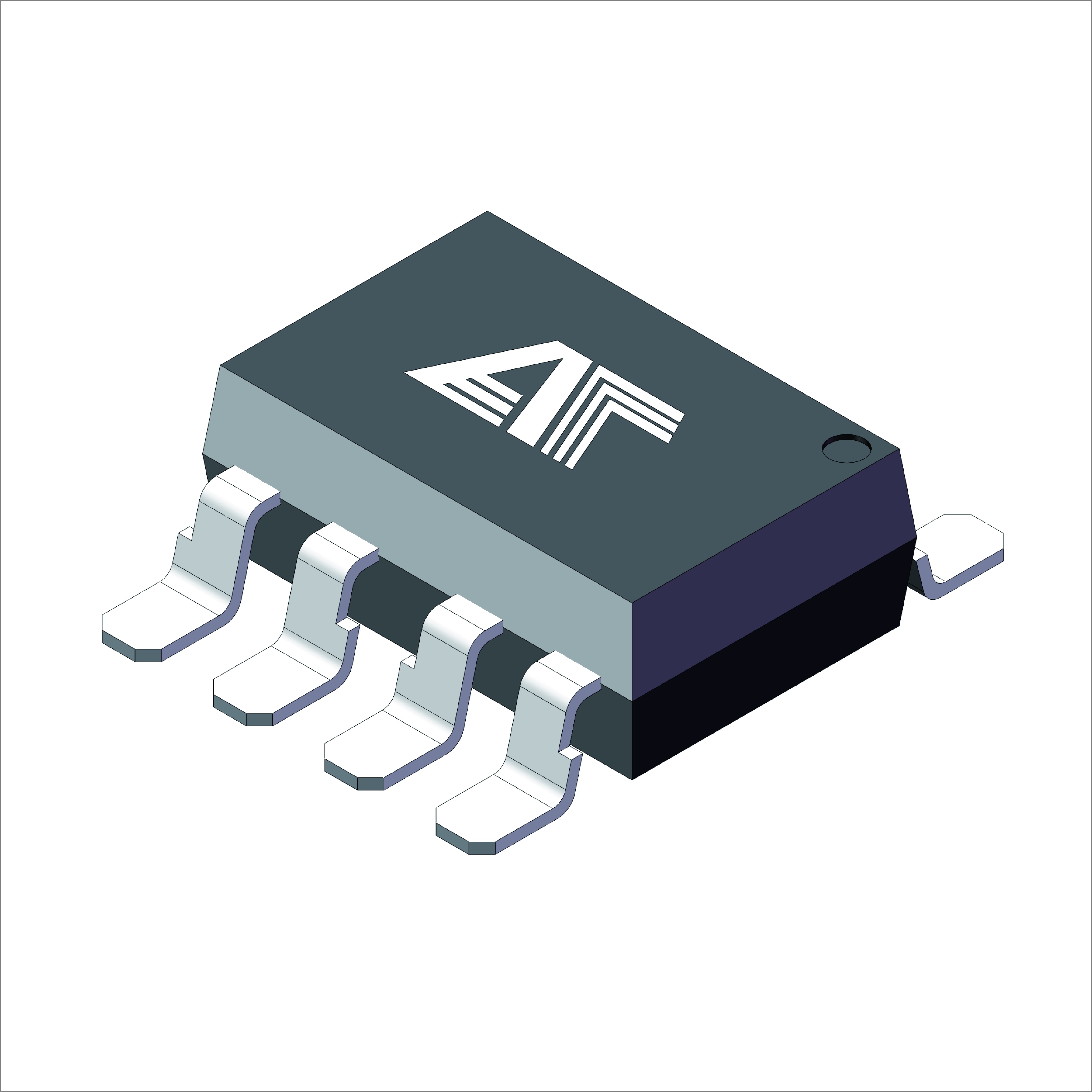 AOTE/广东奥特 光电耦合器 6N136S