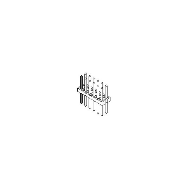 MOLEX 矩形连接器 - 针座 - 公插针 877583616