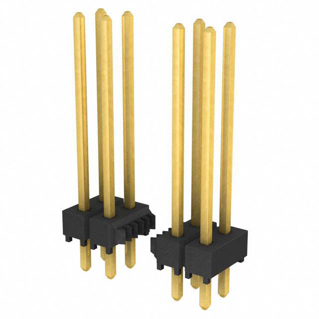 SAMTEC 矩形连接器 - 针座 - 公插针 TSW-150-17-G-D