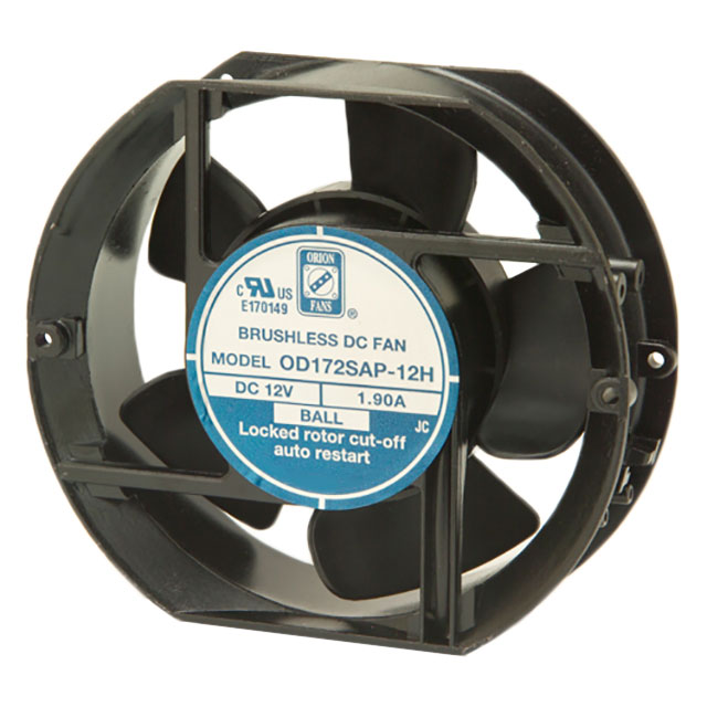 ORION FANS 风扇和热管理 OD172SAP-48HHB
