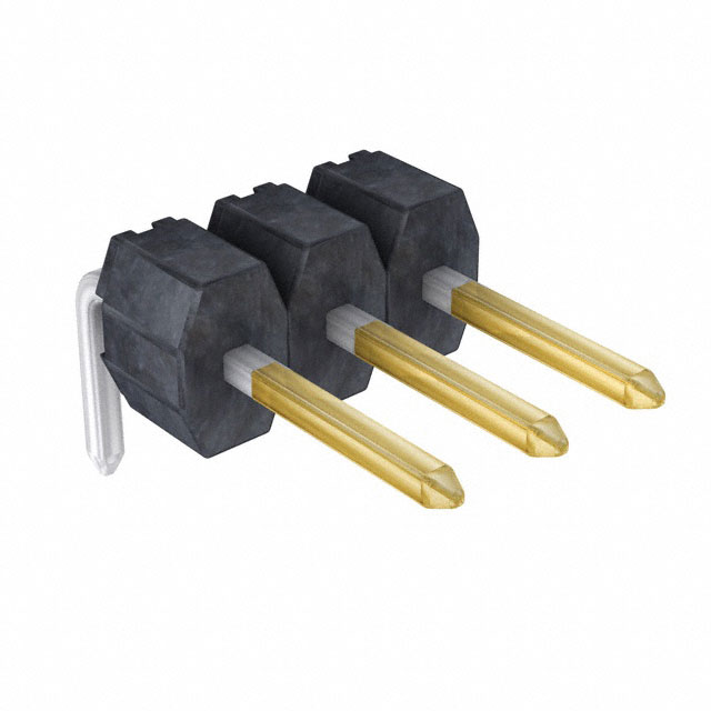 MOLEX 矩形连接器 - 针座 - 公插针 901210763