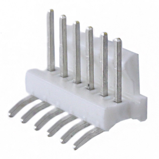TE CONNECTIVITY 矩形连接器 - 针座 - 公插针 644875-6