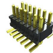 SAMTEC 矩形连接器 - 针座 - 公插针 FTR-110-03-G-D-LC-06