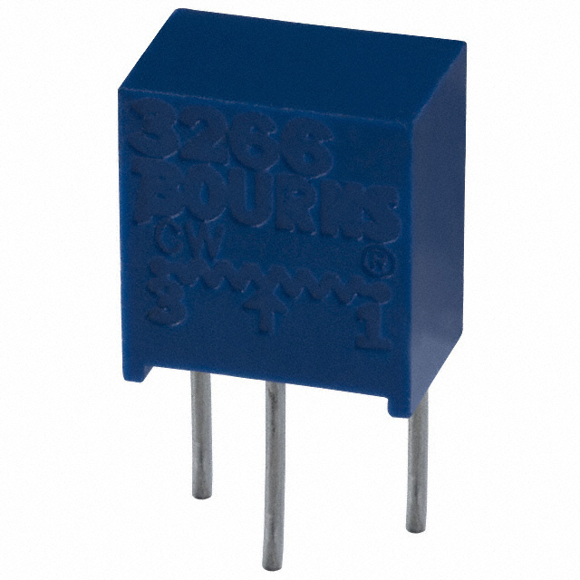 BOURNS 电位器及其他可变电阻器 3266X-1-102