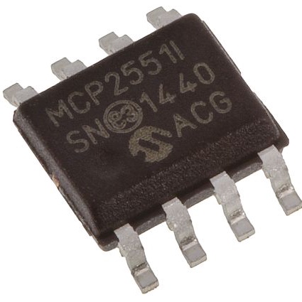 MCP2551-I/SN-接口 - 驱动器，接收器，收发器-云汉芯城ICKey.cn