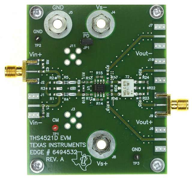 TEXAS INSTRUMENTS 评估、开发板开发工具 THS4521EVM