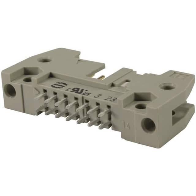HARTING 矩形连接器 - 针座 - 公插针 09185605914