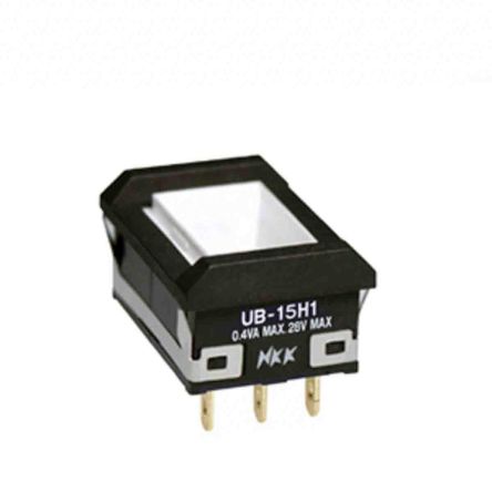 NKK SWITCHES 按钮开关 UB15NBKG015D