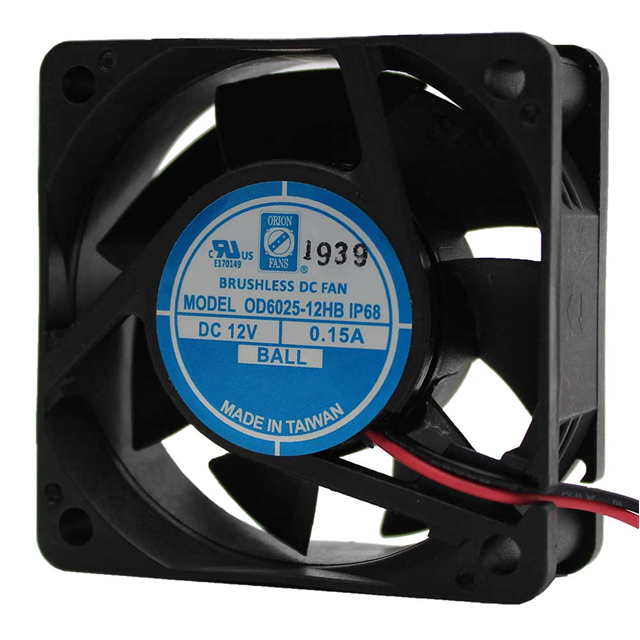 ORION FANS 风扇和热管理 OD6025-48HBIP68