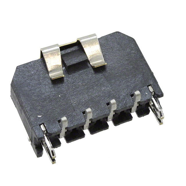 MOLEX 矩形连接器 - 针座 - 公插针 436500423
