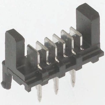 MOLEX 矩形连接器 - 针座 - 公插针 90814-0820