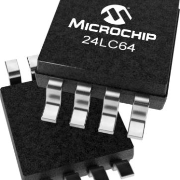 MICROCHIP TECHNOLOGY 带电可擦可编程只读存储器(EEPROM) 24LC64T-I/MS