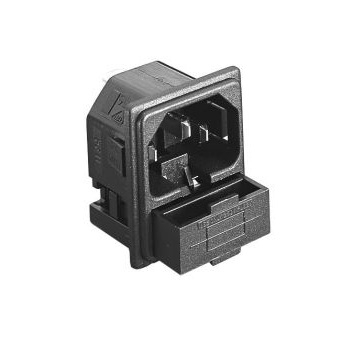 BULGIN 电源接入连接器 - 输入/输出/模块 PF0011/15/PC