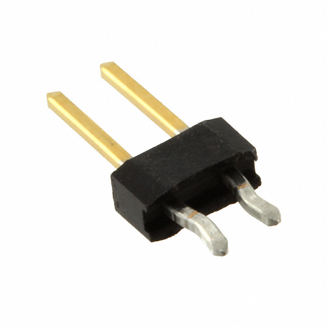 TE CONNECTIVITY 矩形连接器 - 针座 - 公插针 104350-1