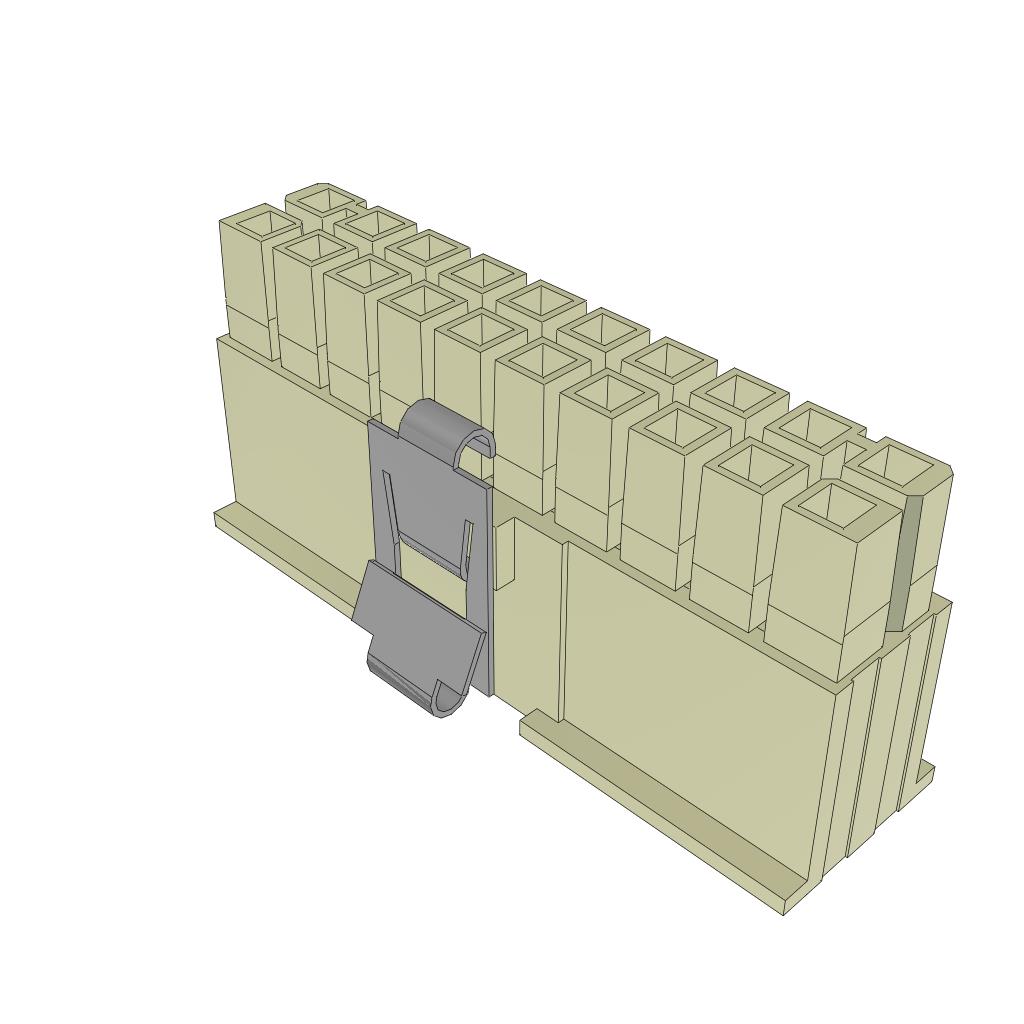 SAMTEC 矩形连接器 - 外壳 IPBD-10-D-K-M