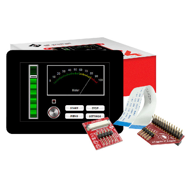 4D SYSTEMS LED显示器件 GEN4-ULCD-35D-CLB-PI