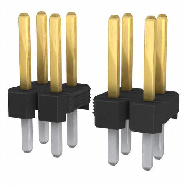 3M 矩形连接器 - 针座 - 公插针 951280-8622-AR