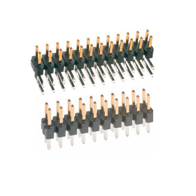 3M 矩形连接器 - 针座 - 公插针 951122-7622-AR