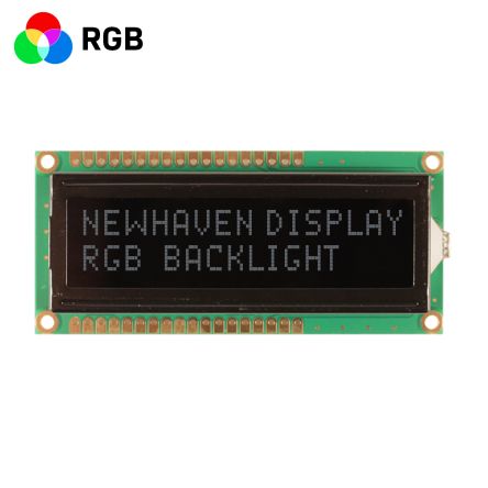 NEWHAVEN DISPLAY LED显示器件 NHD-0216K1Z-NS(RGB)-FBW-REV1