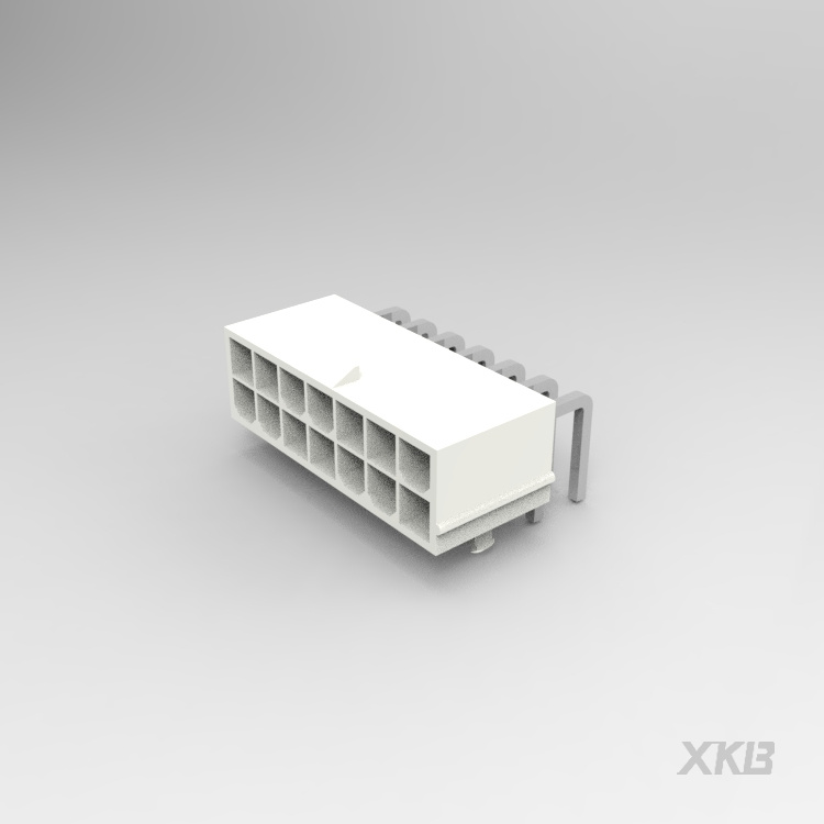 XKB CONNECTIVITY/中国星坤 矩形连接器 - 针座 - 公插针 X9357WR-2x07S-N2SN