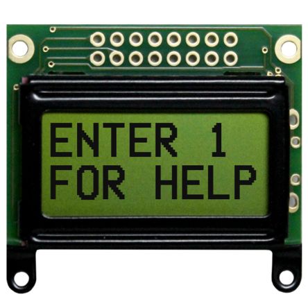 NEWHAVEN DISPLAY LED显示器件 NHD-0208AZ-RN-YBW-33V