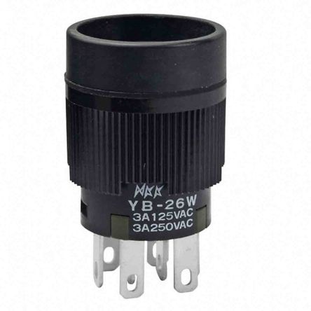 NKK SWITCHES 按钮开关 YB26WCKW01