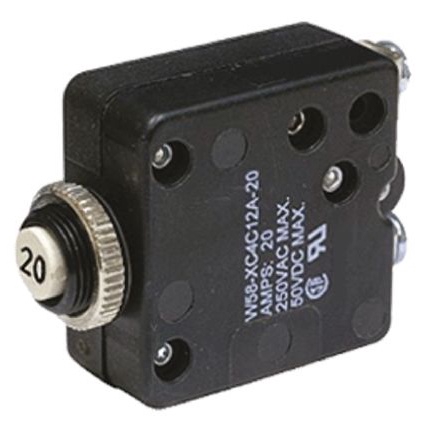 TE CONNECTIVITY 断路器 W58-XC4C12A-20