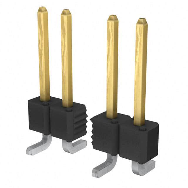 AMPHENOL 矩形连接器 - 针座 - 公插针 95293-102-08LF