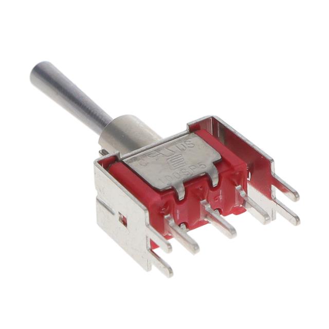 E-SWITCH 拨动开关 100SP5T4B4VS2QE