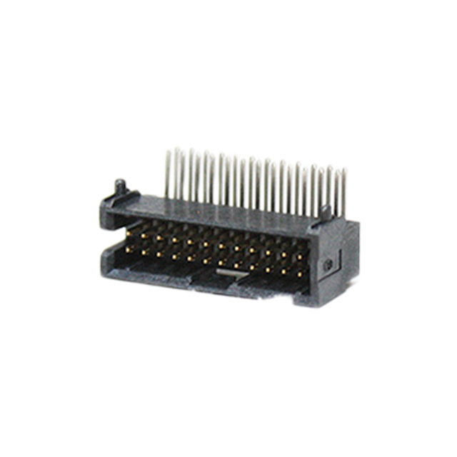 MOLEX 矩形连接器 - 针座 - 公插针 2010210204
