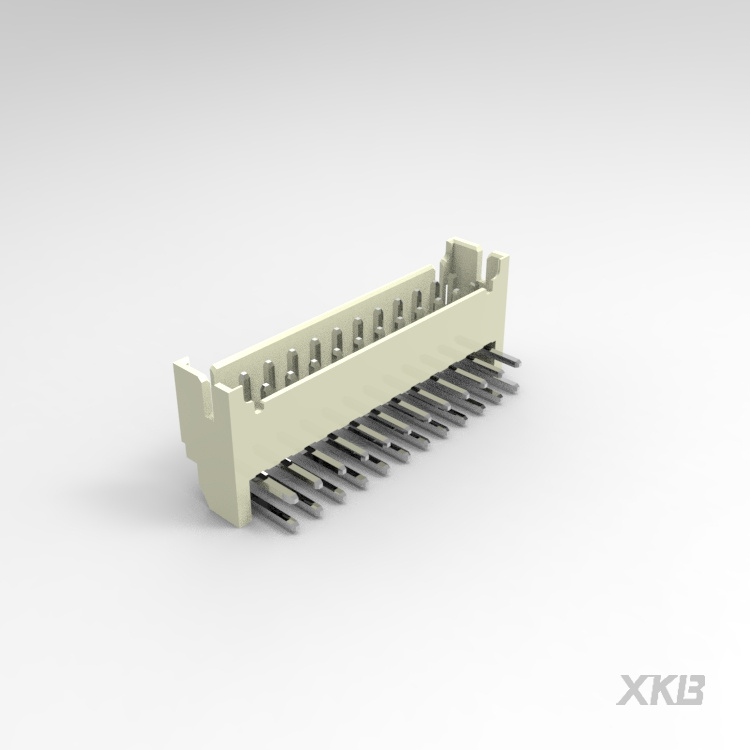 XKB CONNECTIVITY/中国星坤 矩形连接器 - 针座 - 公插针 X2026WR-2x12-N0SN