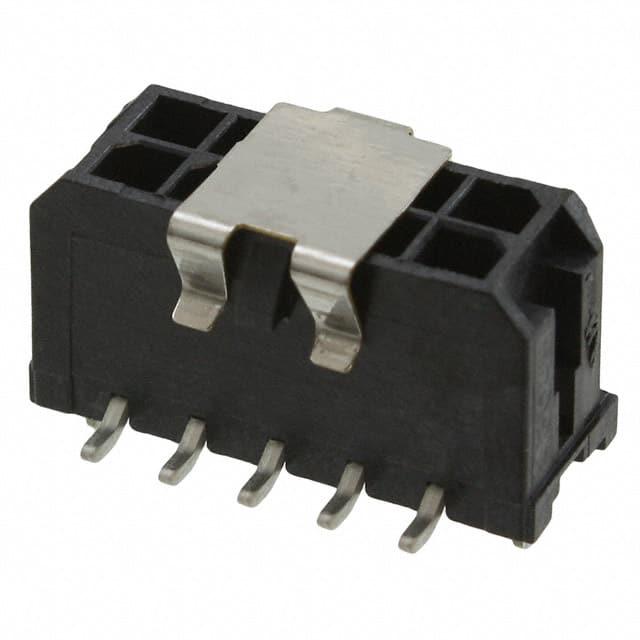 MOLEX 矩形连接器 - 针座 - 公插针 430451015