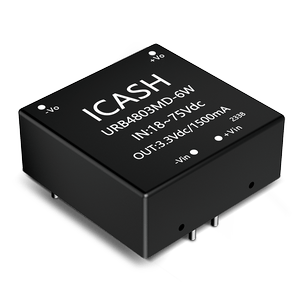 ICASH/微高电子 DC-DC模块 URB4803MD-6W