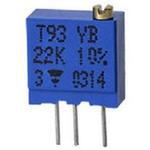 VISHAY INTERTECHNOLOGY 电位器及其他可变电阻器 T93YB105KT20