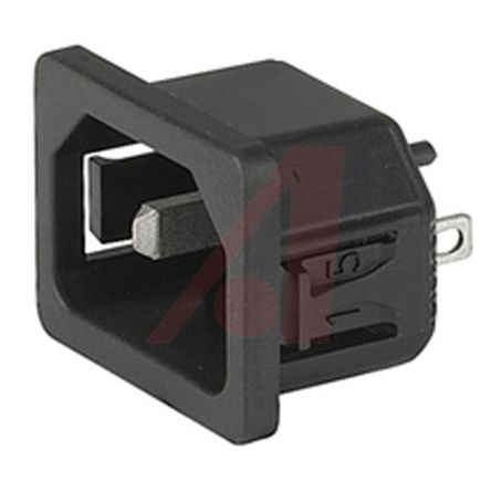 SCHURTER 电源接入连接器 - 输入/输出/模块 6102.5330
