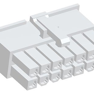 TE CONNECTIVITY 矩形连接器 - 外壳 1-2296205-4