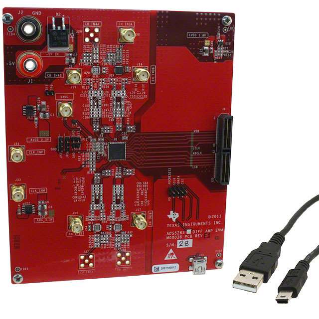 TEXAS INSTRUMENTS 评估、开发板开发工具 ADS5263EVM