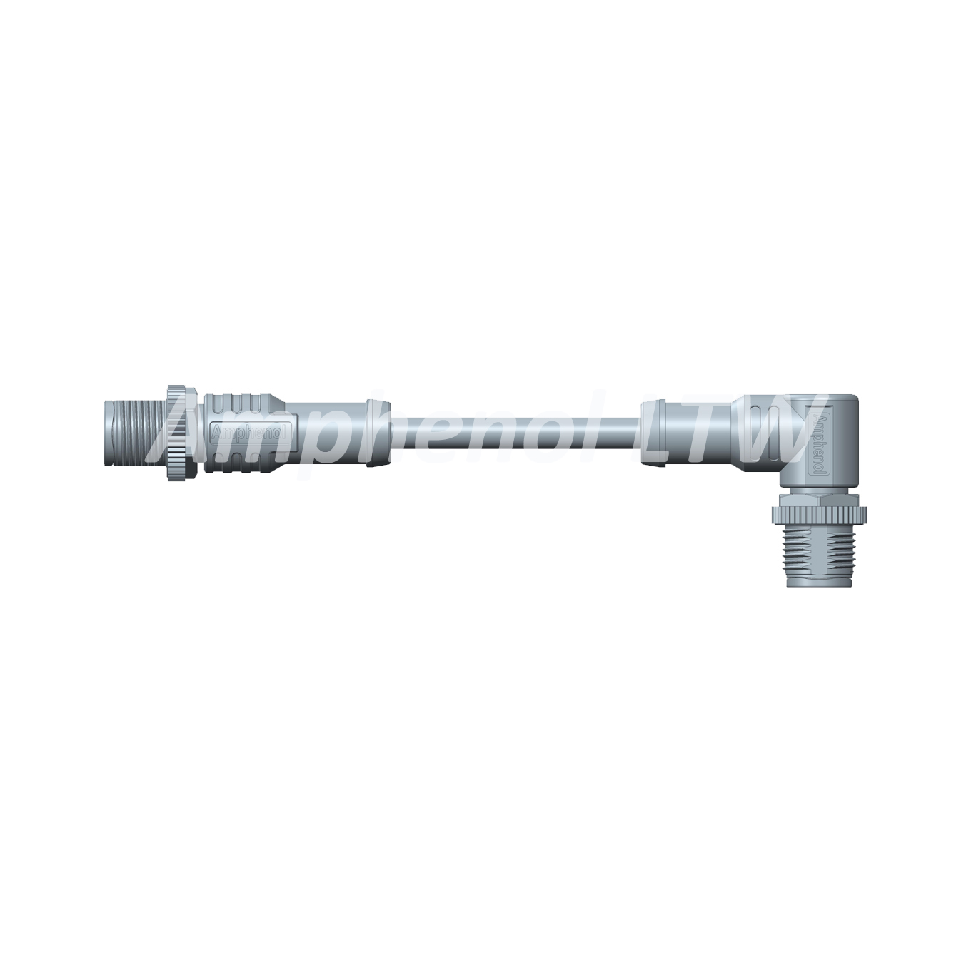 AMPHENOL LTW 圆形线缆 M12A05ML-12AMR-SB001
